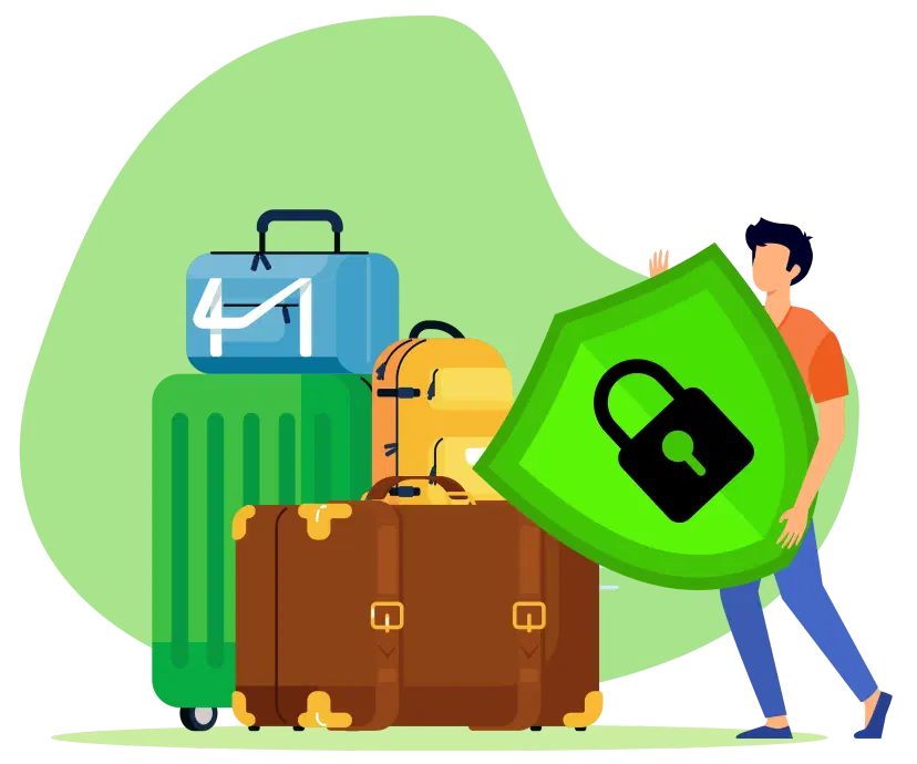 Luggage illustration